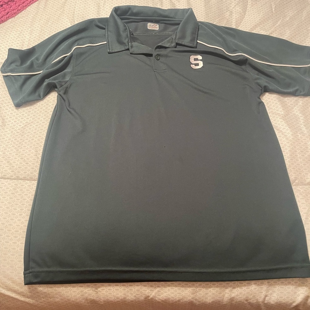 Michigan State men’s polo, size large